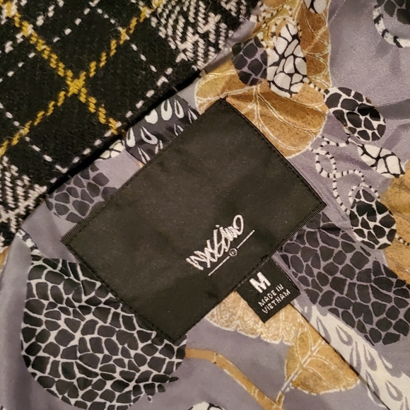 Mossimo Wool Plaid Coat - Picture 4 of 8